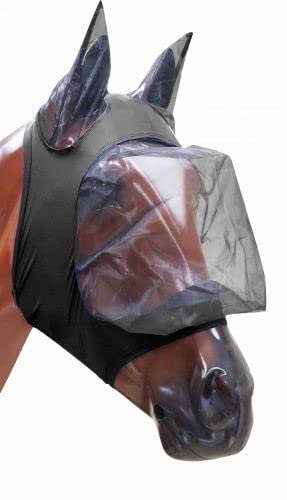 Pony Yearling Cob Horse Warmblood Bug Dust Mesh Lycra FLY Face Covering 71-2838