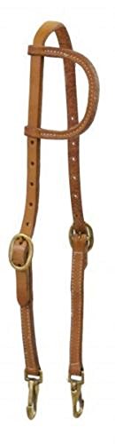 Showman Argentina Cow Leather One Ear Headstall