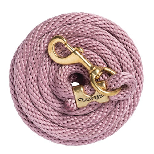 Poly Lead Rope with a Solid Brass Snap