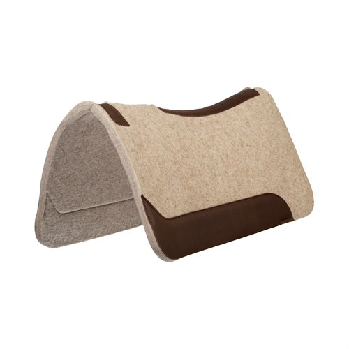 Weaver Contoured Wool Blend Felt Saddle Pad, 3/4”