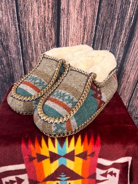 Women's 'Jenna' Ankle Boot Aztec Slippers