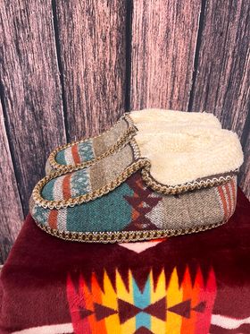 Women's 'Jenna' Ankle Boot Aztec Slippers