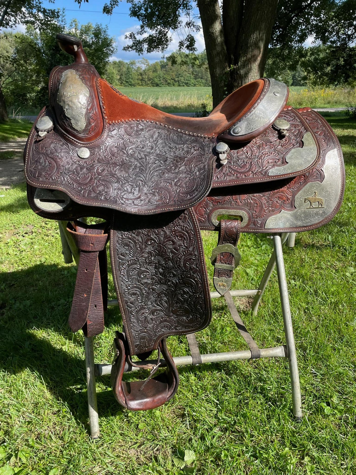 16" Used Billy Cook Pleasure Show Saddle