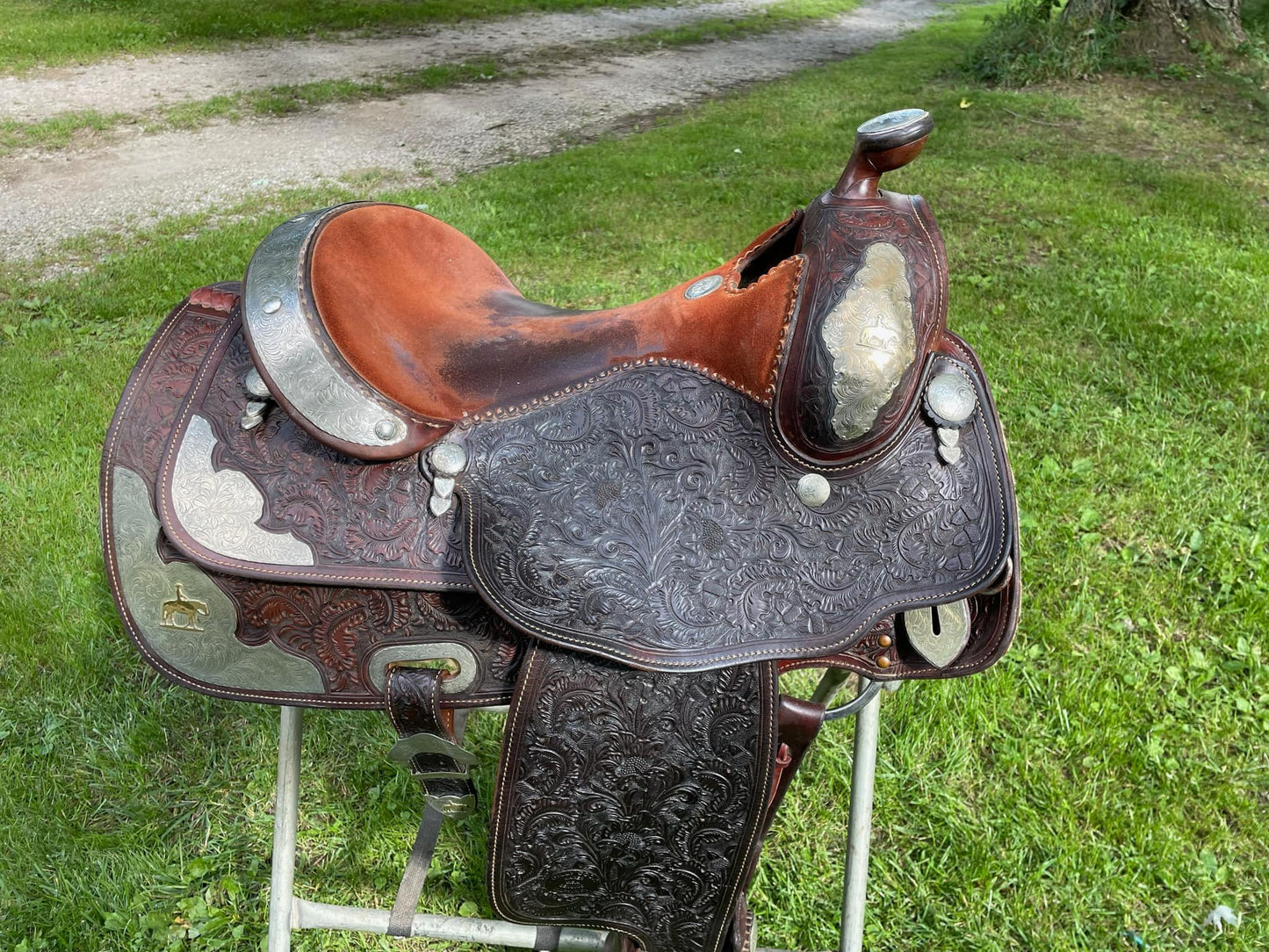 16" Used Billy Cook Pleasure Show Saddle