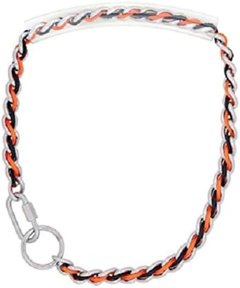 Chain Goat Collar with Rubber Grip Color Choice