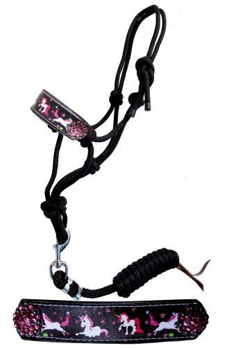 Showman Pony Dancing Unicorn Cowboy Rope Halter