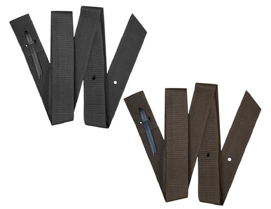 6' x 1.75" Showman Nylon Tie Strap, Black or Brown