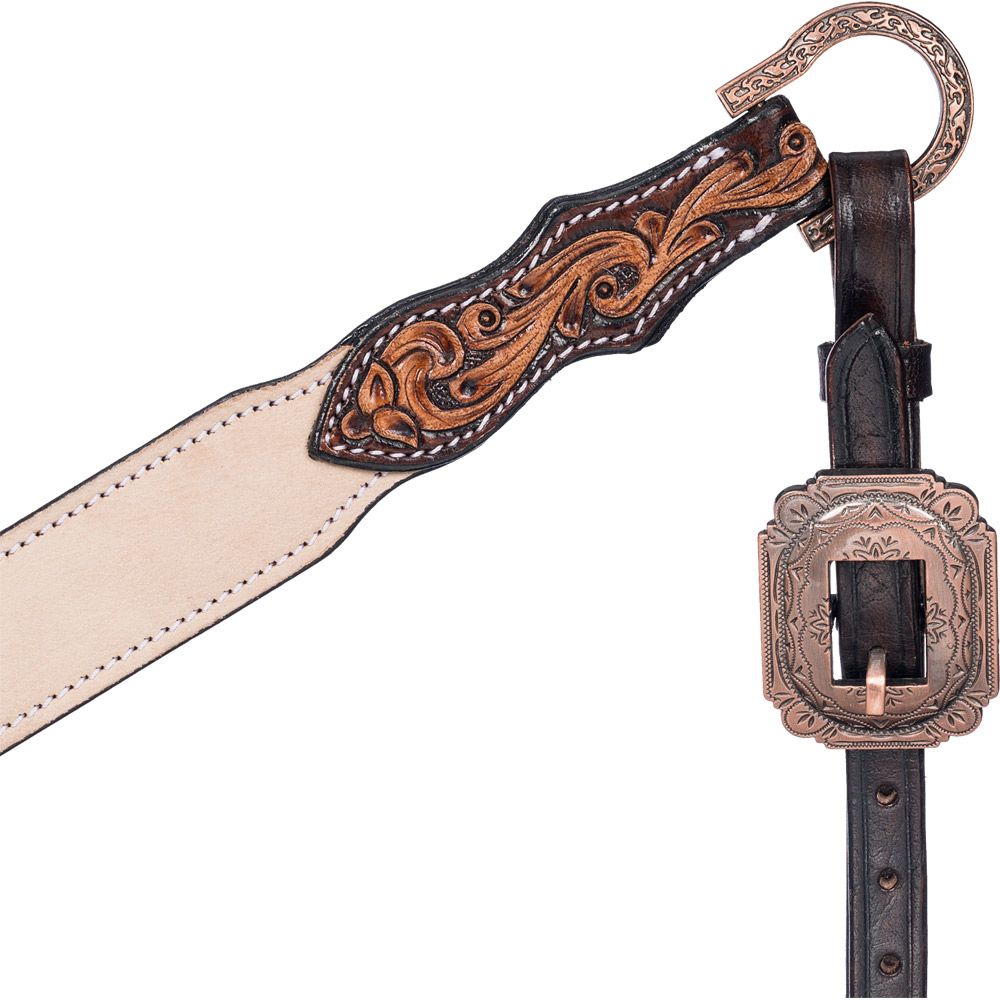 Tough1 Deadwood Leather  Breastcollar