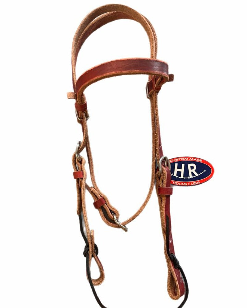 HR Saddlery Single Ply Pony Headstall