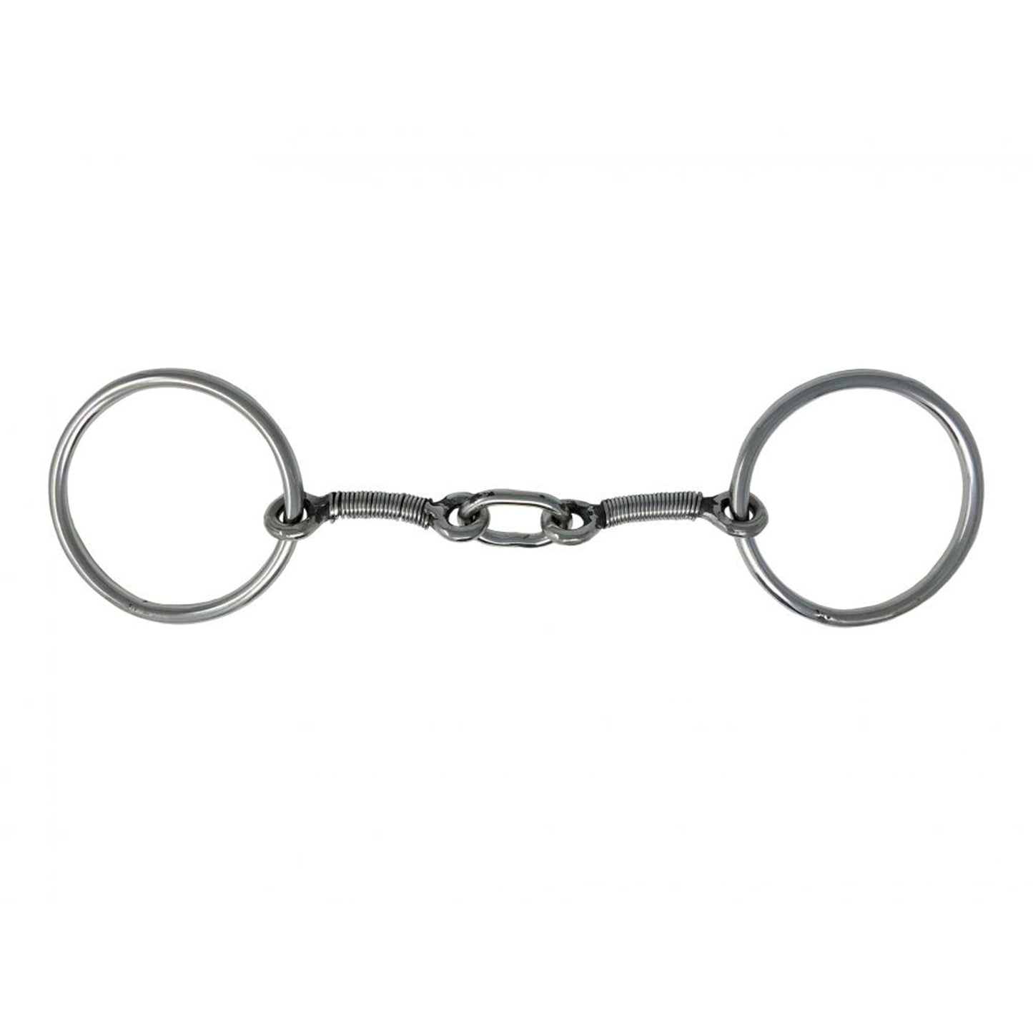 Showman Stainless Steel O-Ring Bit Twisted Mouth