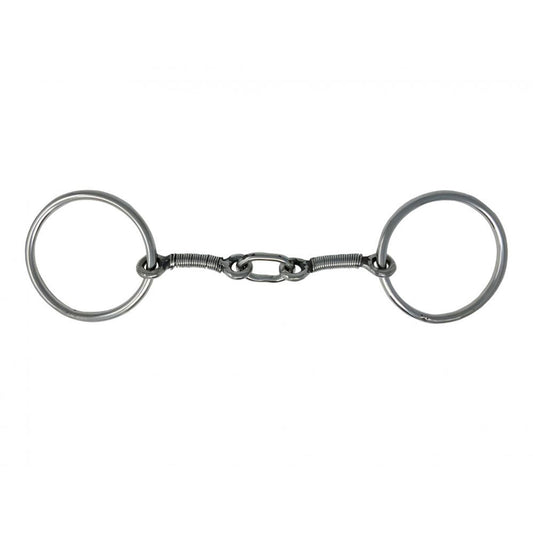 Showman Stainless Steel O-Ring Bit Twisted Mouth