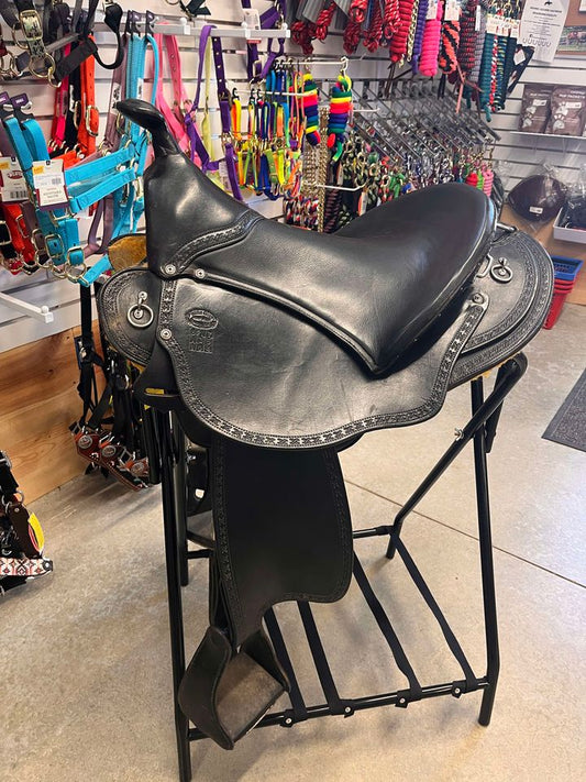 Used 17" Henry Miller Trail Saddle