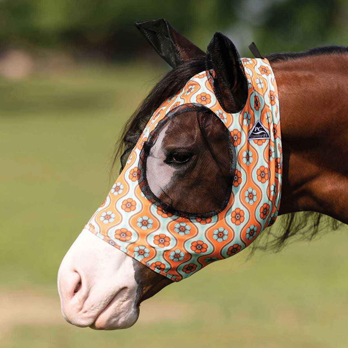 Professional's Choice Pony Cob Horse Lycra Fly Mask