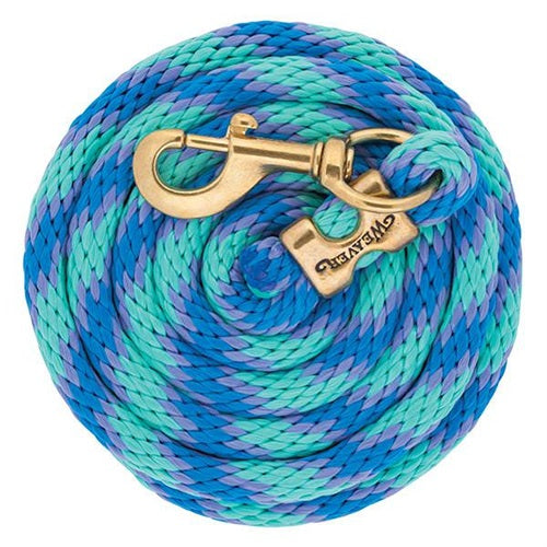 Poly Lead Rope with a Solid Brass Snap