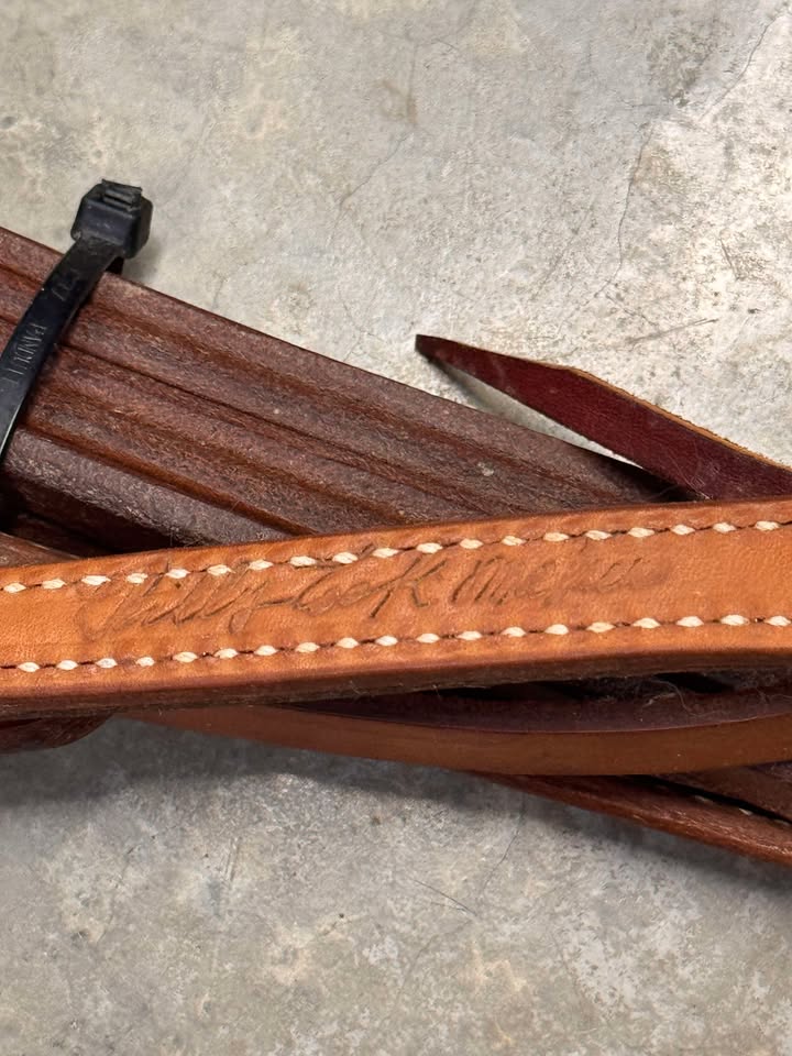 Billy Cook Headstall With Reins