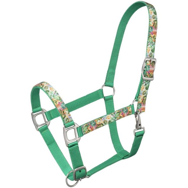 Tough1 Nylon Halter with Cactus Overlay