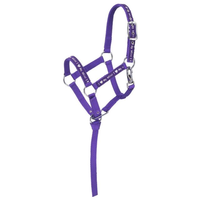 Tough1 "I Love My Mini" Nylon Halter