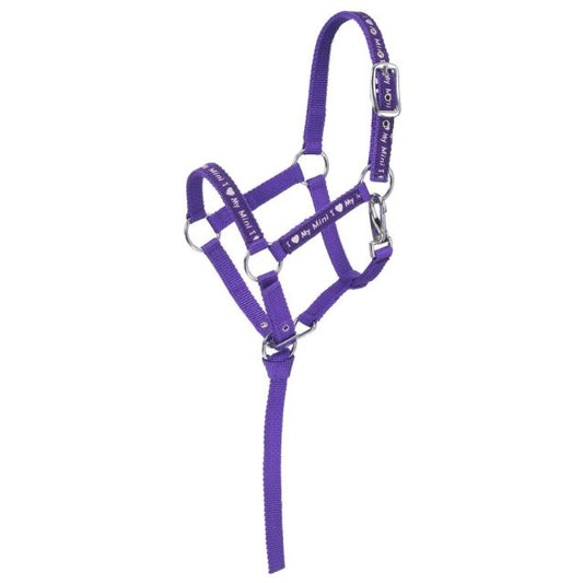 Tough1 "I Love My Mini" Nylon Halter