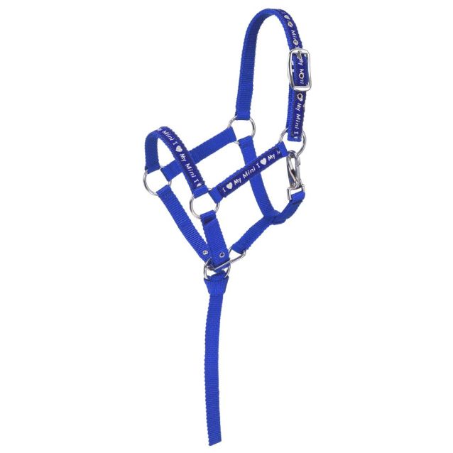 Tough1 "I Love My Mini" Nylon Halter