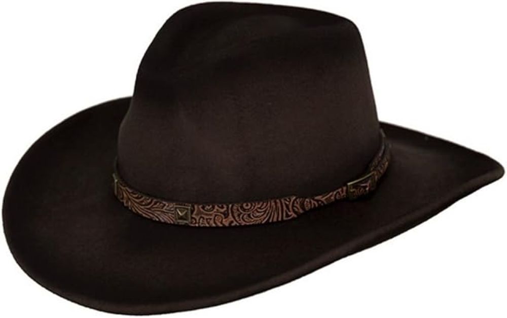 Outback Men's Co. Stamped Approval Crushable Brown X-Large
