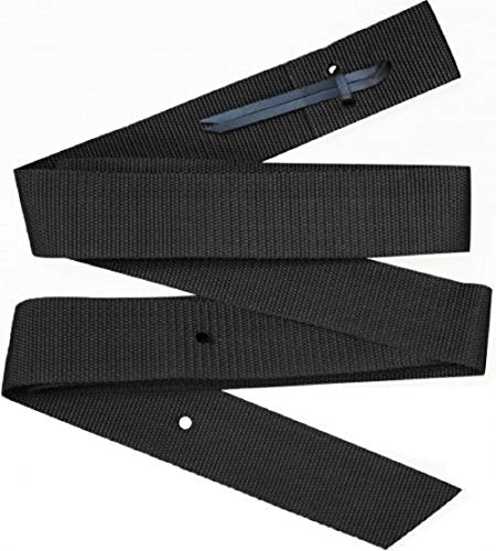 Showman Nylon Tie Strap - 6' x 1.75" - Black or Brown