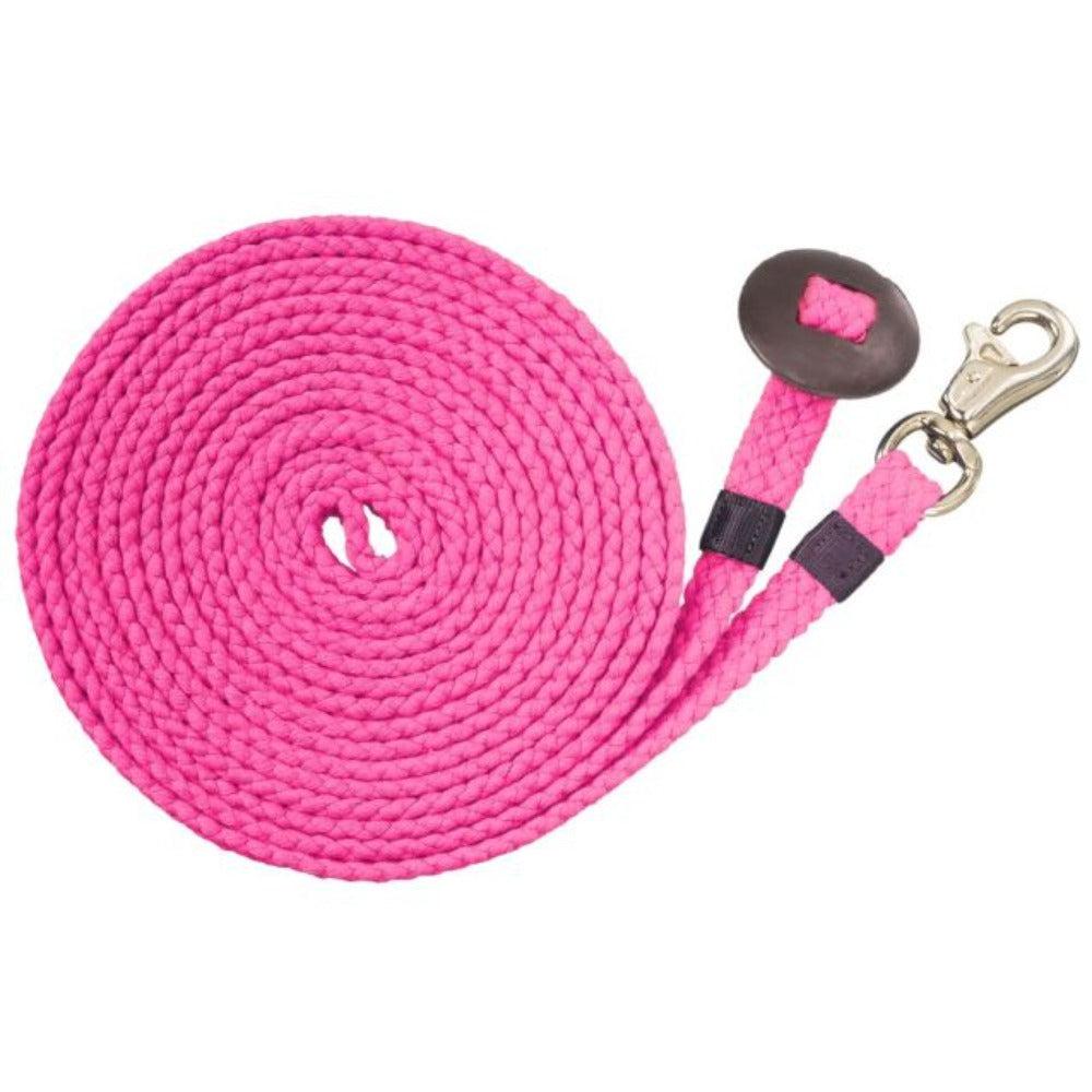 Tough-1 Flat Cotton Lunge Line w/ Triggerbull Snap