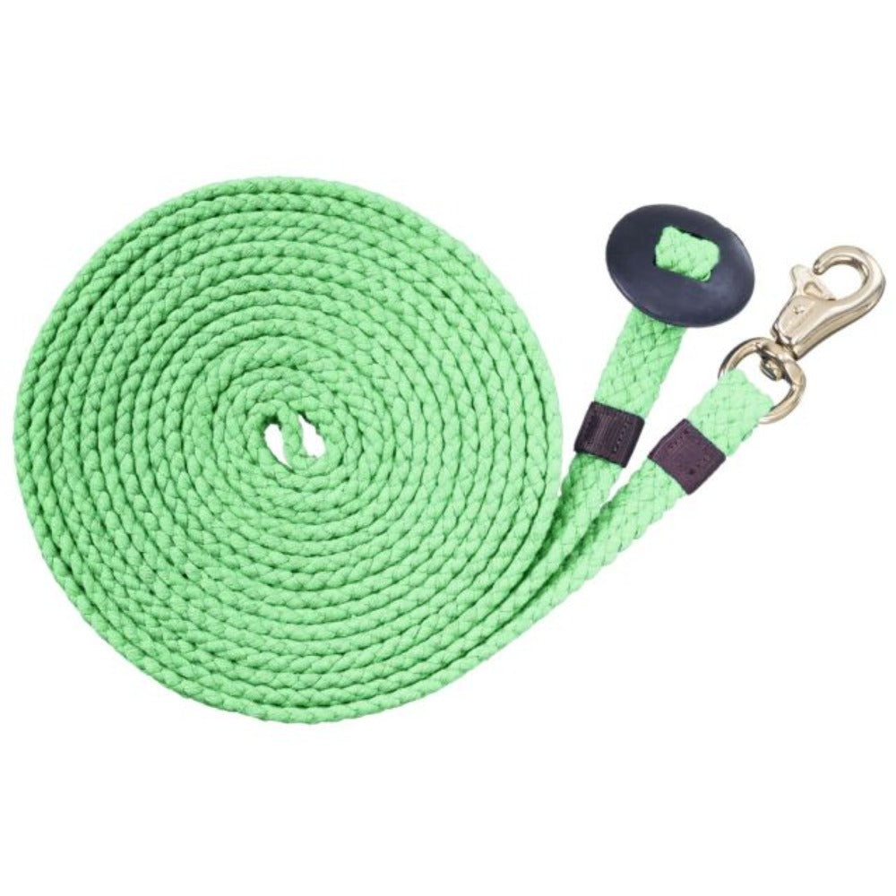 Tough-1 Flat Cotton Lunge Line w/ Triggerbull Snap