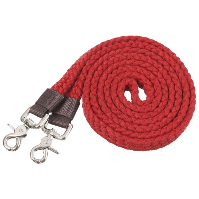 7' Flat Cotton Roping Reins - Color Choice