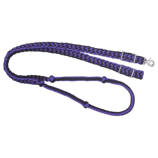 Tough1 Deluxe Knotted Cord Roping Reins