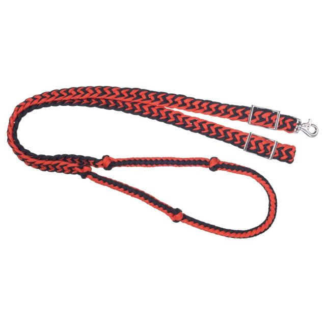 Tough1 Deluxe Knotted Cord Roping Reins