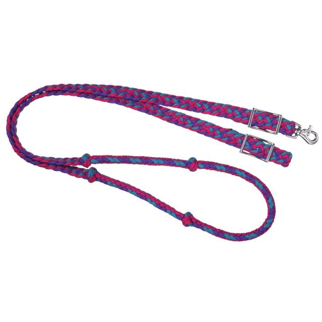 Tough1 Deluxe Knotted Cord Roping Reins