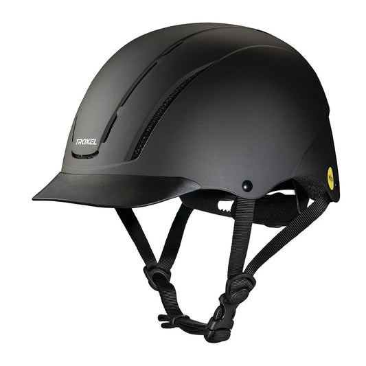 Troxel Spirit Black Duratech Riding Helmet MIPS