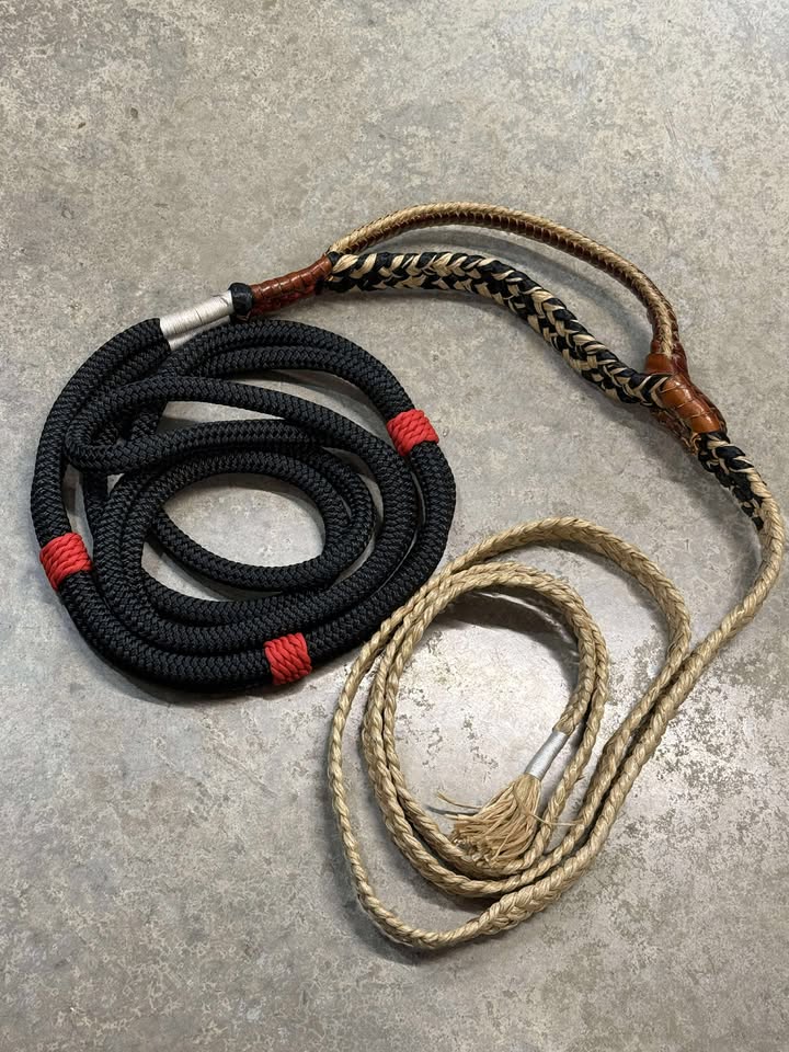 Custom Barstow Rodeo 7 Brazilian Nylon Double Braid Right Hand Bull Rope