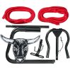 Tough1 Mini Collapsible Roping Dummy with Metal Steer Head