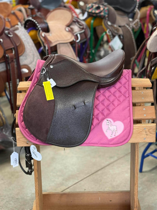 All-Purpose English Style Saddle 14" Brown
