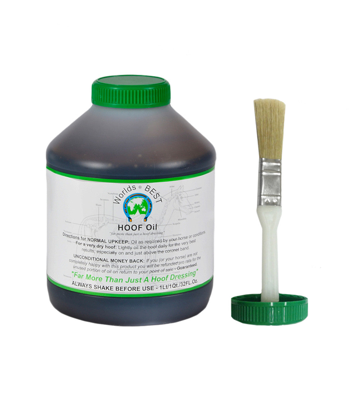 Worlds Best Hoof Oil  32 oz