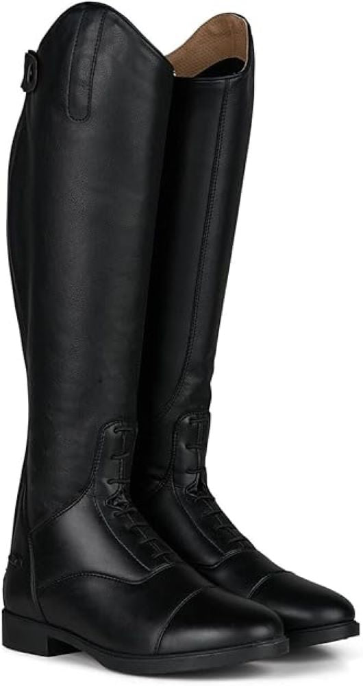 Horze Women's Black Regular Calf Rover Tall Field English Boots