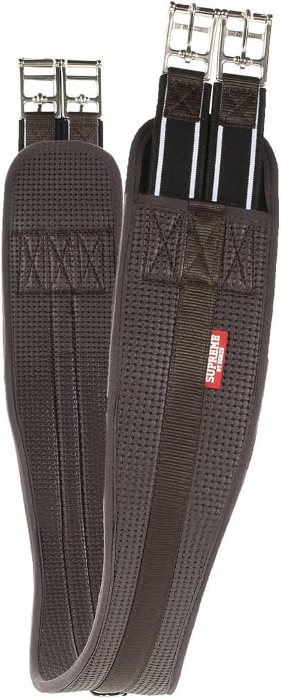 Horze Padded English Horse Girth (Brown 56" / EU 140 cm)
