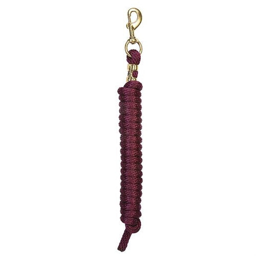 Poly Lead Rope with a Solid Brass Snap