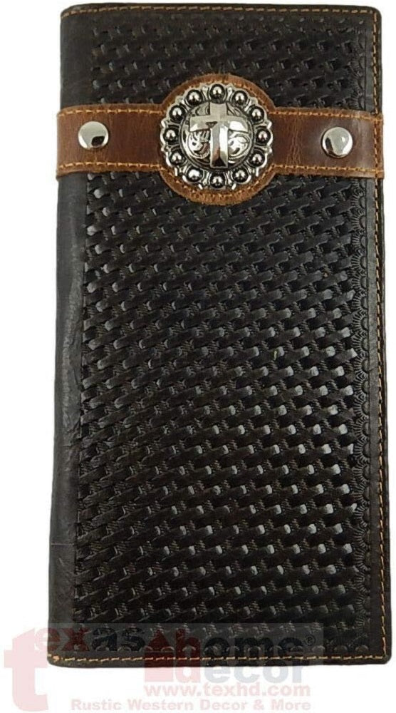 Men's Rodeo Wallet w/ Cross concho