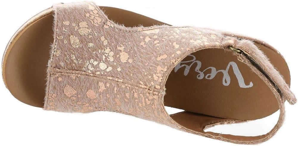 Very G Harper Rose Gold Wedge Sandal