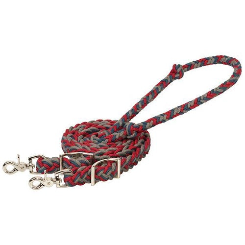 Weaver Leather Ecoluxe Flat Bamboo Braided Barrel Reins