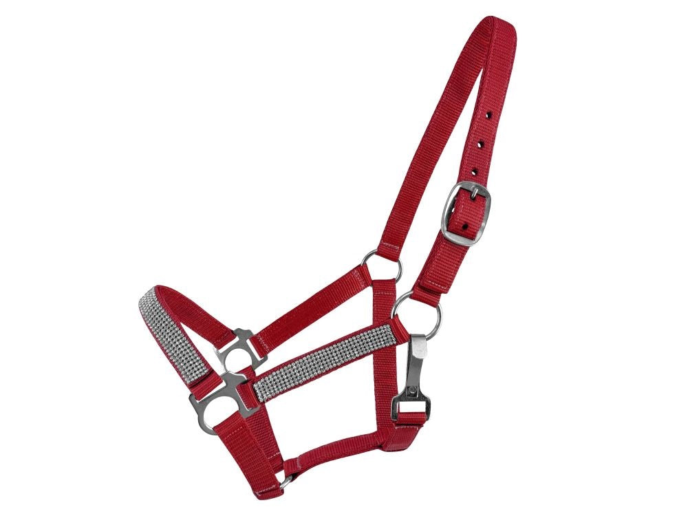 Showman Pony Bling Nylon Halter