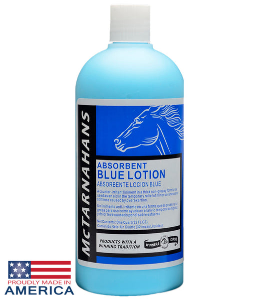 McTarnahans Absorbent Blue Lotion 32 oz.