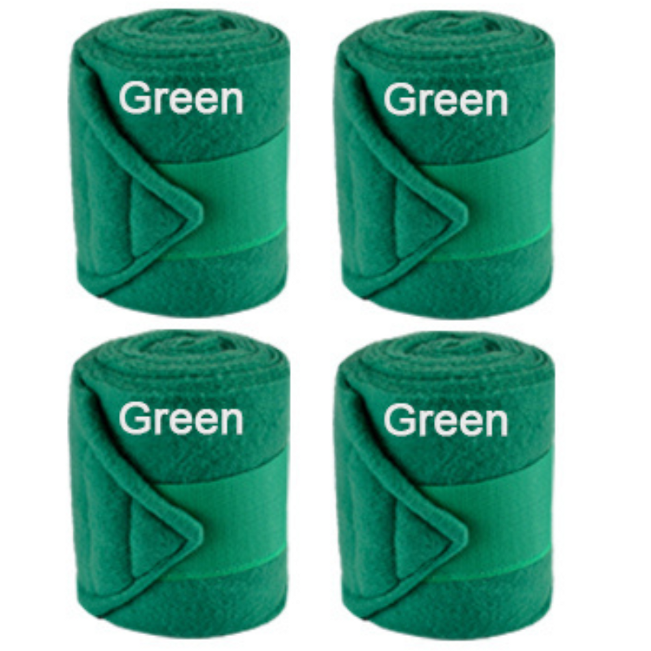 Deluxe Horse Size Polo Wraps, 4 pack