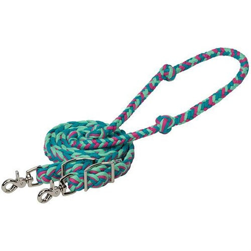 Weaver Leather Ecoluxe Flat Bamboo Braided Barrel Reins