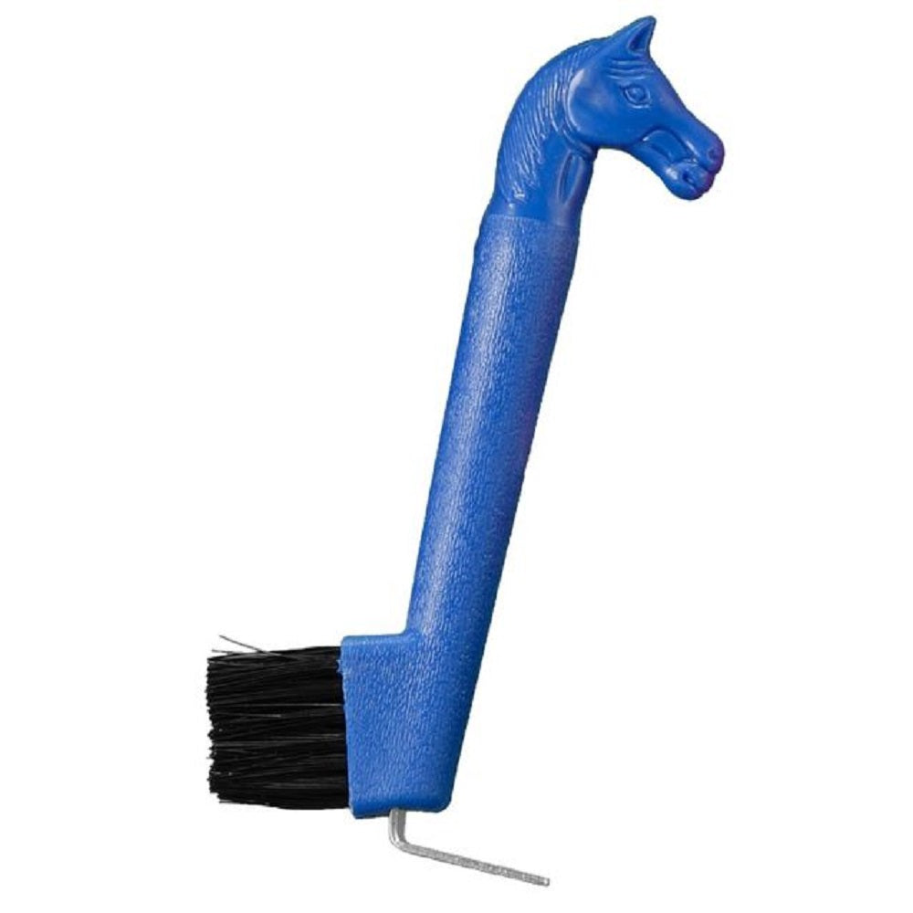 Tough-1 Horse Head Hoof Pick / Brush Combination