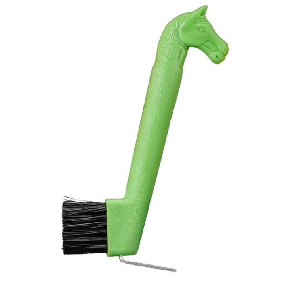 Tough-1 Horse Head Hoof Pick / Brush Combination