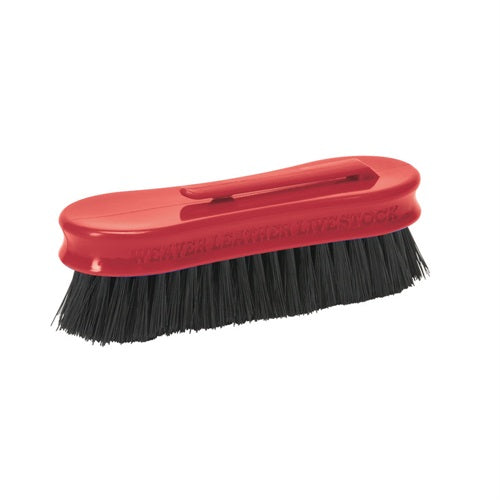 Weaver Livestock Pig Face Brush w/ 1" Bristles - 5 Colors