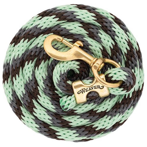 Poly Lead Rope with a Solid Brass Snap